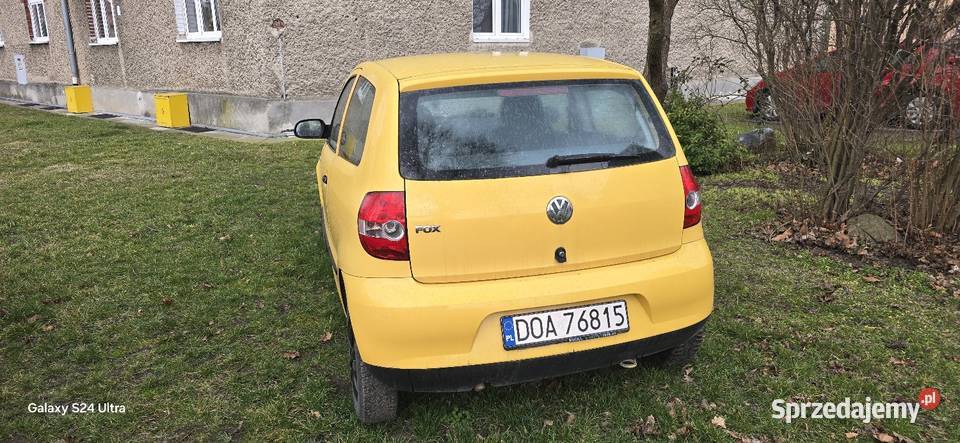 Vw Fox 1200cm3 Samochody osobowe Namysłów sprzedam