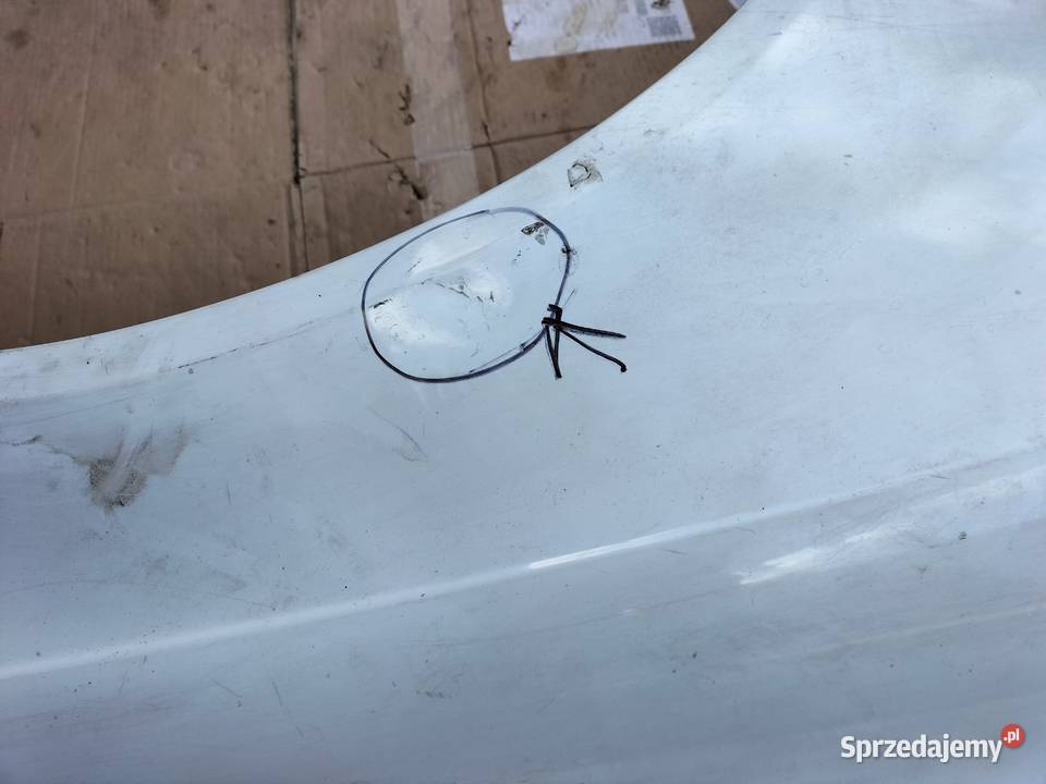 AUDI A6C6 A6 C6 BŁOTNIK LEWY PRZÓD BIAŁY Kamień-Kolonia