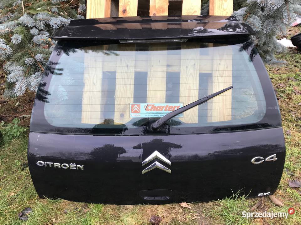 CITROEN C4 KLAPA TYŁ TYLNA KOMPLETNA EXL Zbierkowo