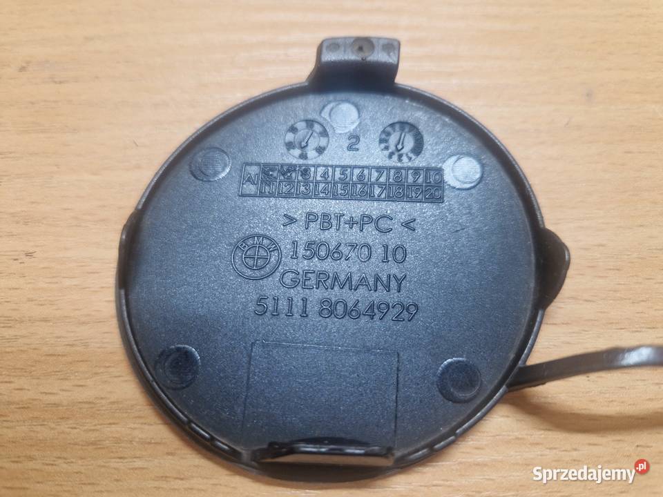 ZAŚLEPKA HAKA ZDERZAKA PRZOD BMW 5 V G30 G31 kujawsko-pomorskie Bydgoszcz