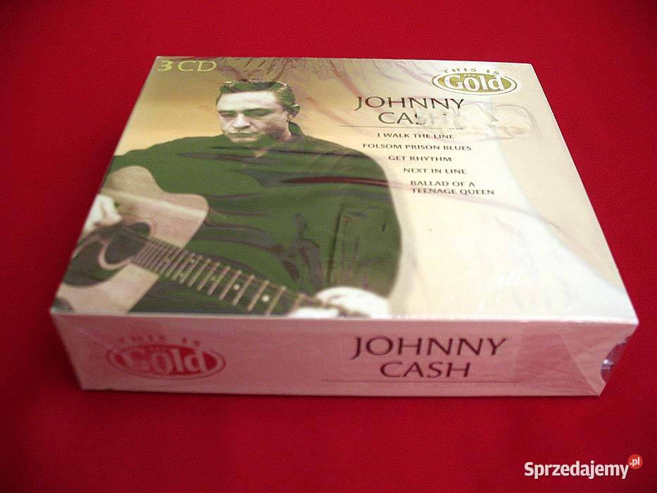 Johnny Cash zestaw 3 CD Oryginał Płyty i kasety Siedlce