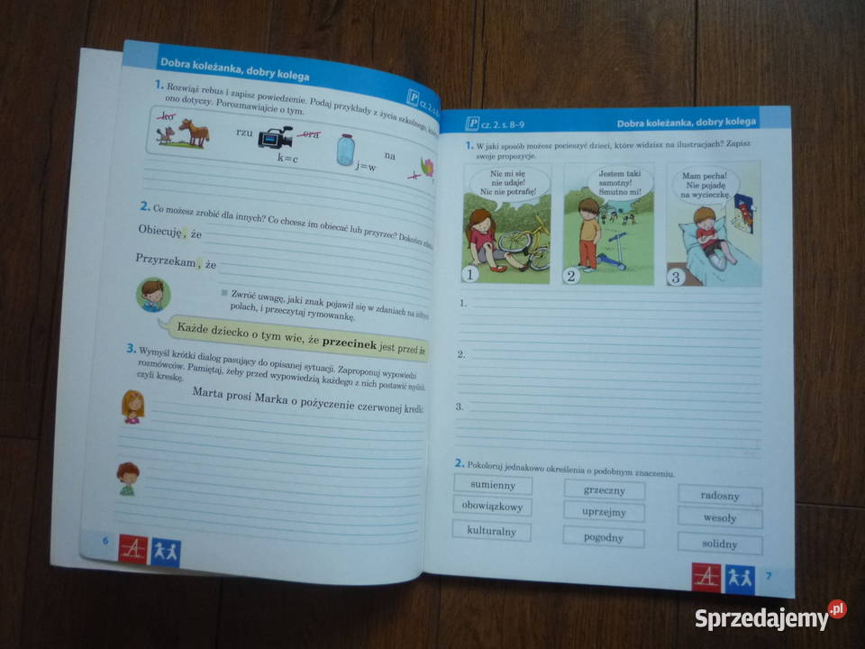 Nasze ćwiczenia kl3 cz1 2 3 4 J polski ćwiczenia zachodniopomorskie