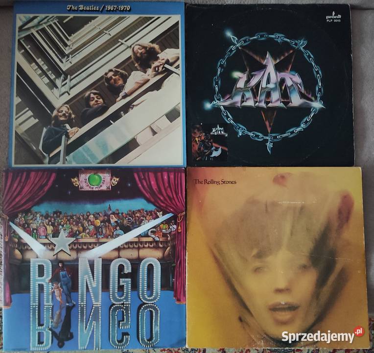 Płyty winylowe The Beatles KAT The Rolling Warszawa