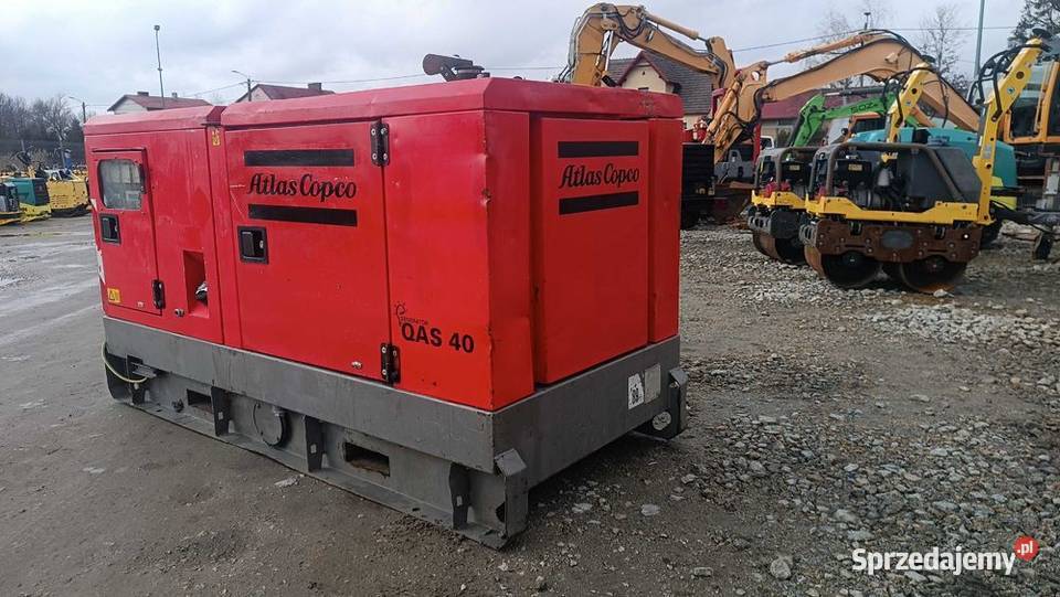 Agregat prądotwórczy ATLAS COPCO QAS 40 12r Sułów