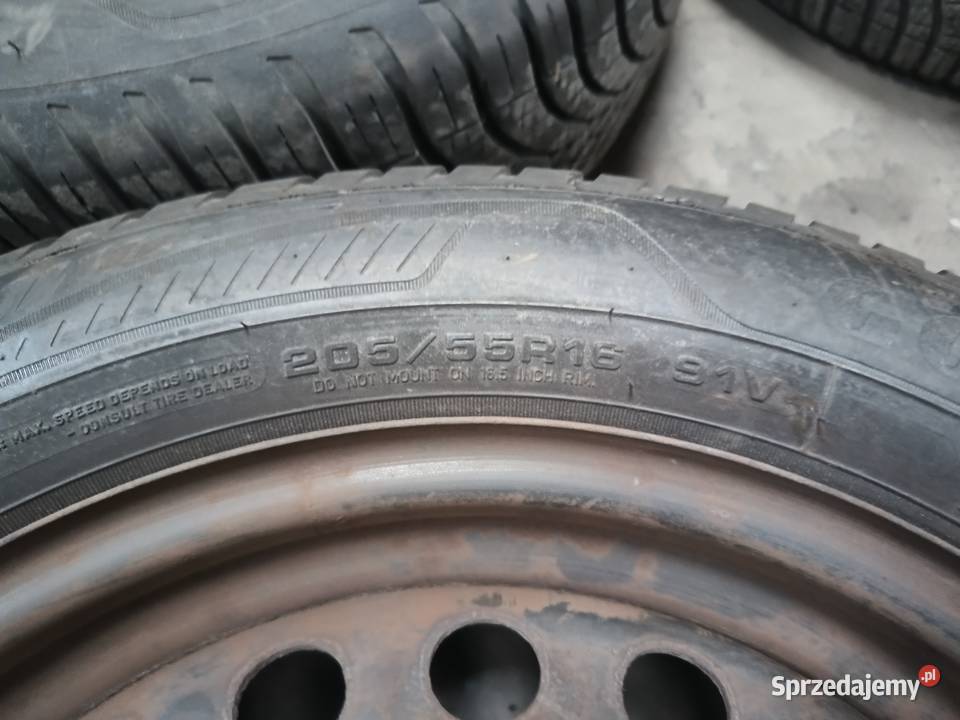 Koła zimowe wielosezonowe 5x108 Goodyear 2021r Witkowo