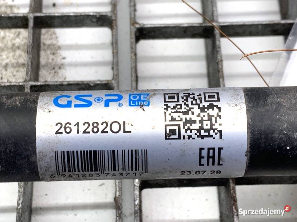 PÓŁOŚ LEWY PRZÓD AUDI A3 8V 16 110 PRZEGUB sprzedam