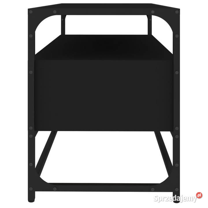Szafka pod TV czarna 80x35x45 materiał Warszawa sprzedam