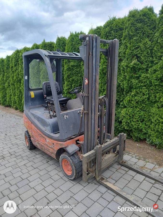 Wózek widłowy Linde h16 diesel diesel Sieradz