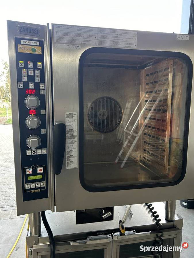 PIEC KONWEKCYJNO PAROWY Z GAROWNIĄ ZANUSSI 10GN Krępsko