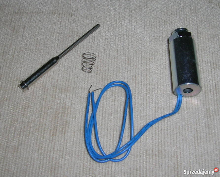 Elektromagnes pchający 12V 11N 20x49mm Wyszków sprzedam