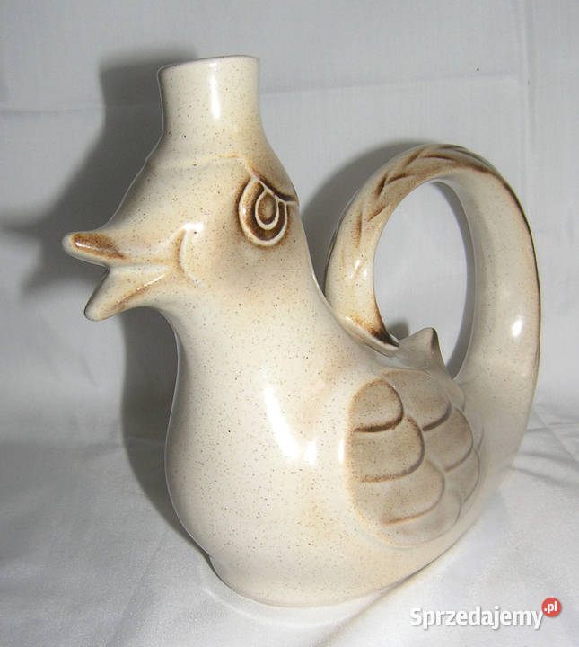 świecznik ptak vintage Gerzit OrginalD20 Porcelana i szkło Bartków