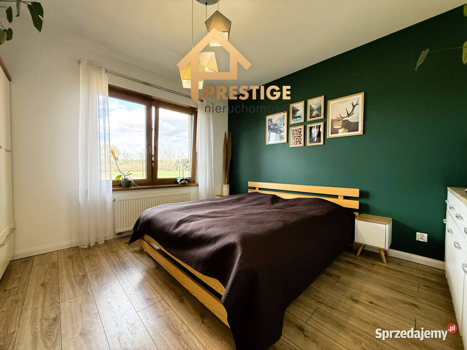 Parterowy dom wysoki standard na przedmieściach wielkopolskie Konin