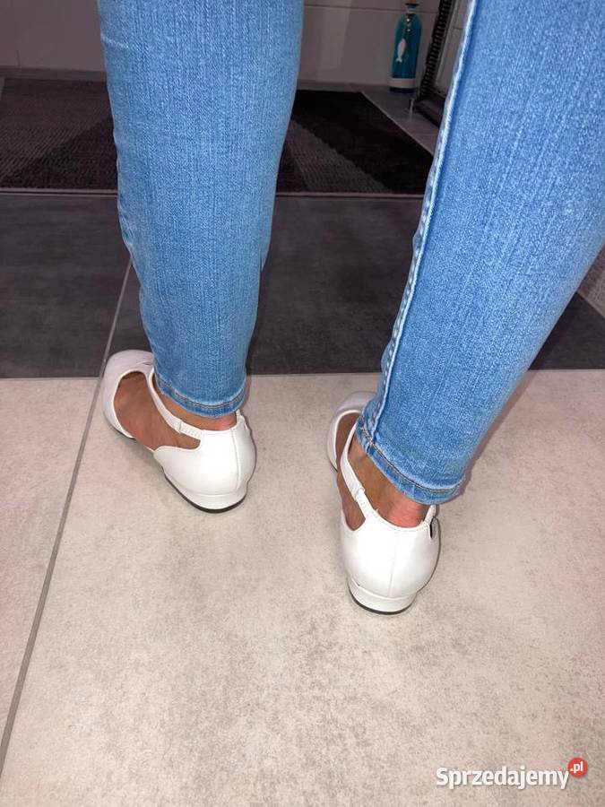 Nowe białe płaskie buty American Eagle vintage Nisko sprzedam