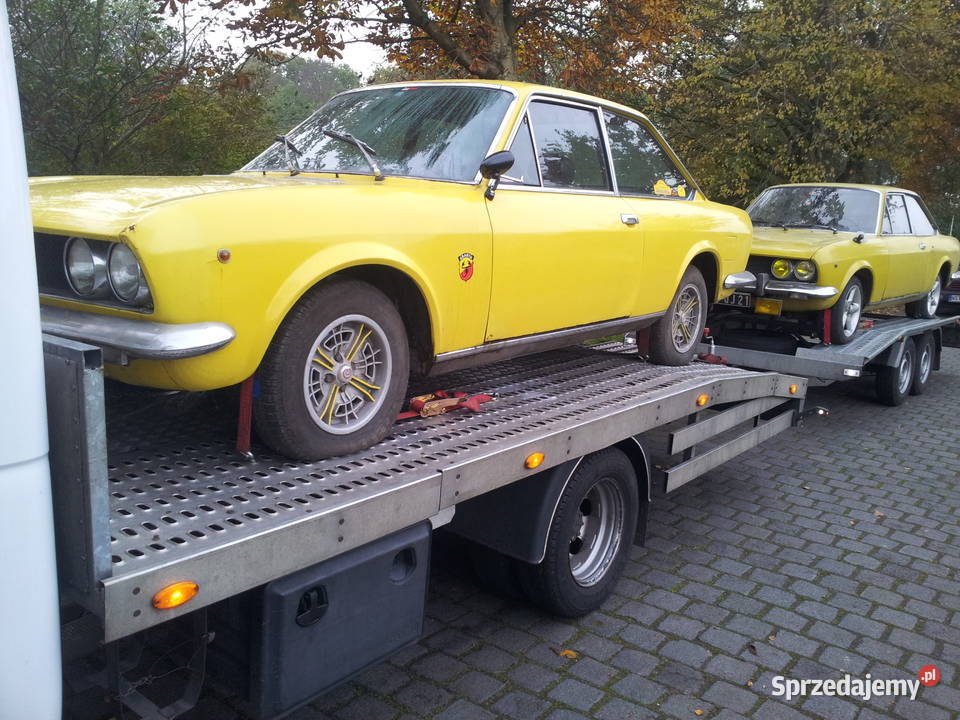 Fiat 124 Sport Coupe 1600 x 2 sztuki okazja Ostrów Wielkopolski