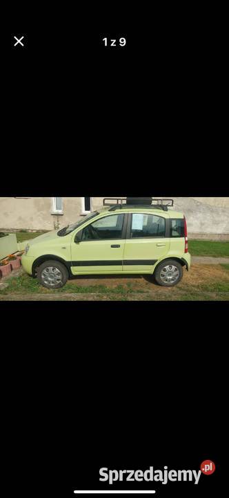 Fiat panda 4x4 diesel 13 jtd klima skóra Łosiów