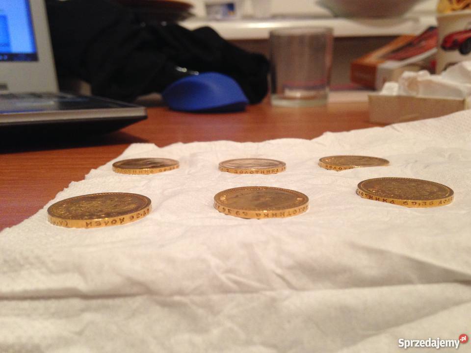 Złote monety 15 rubli łódzkie