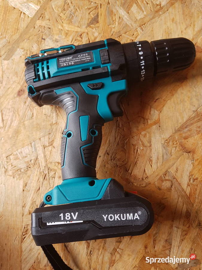 Wkrętarka AKUMULATOROWA Wiertarka UDAR 2x 2Ah wielkopolskie Głogowa