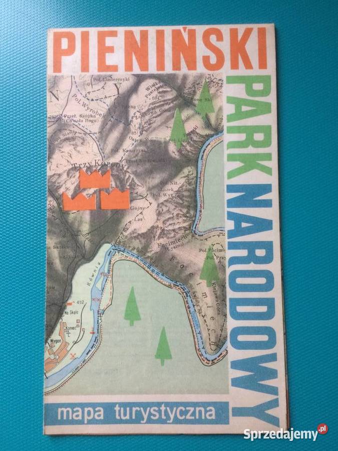 3360 Pieniński Park Narodowy Mapa Turystyczna Szczecin