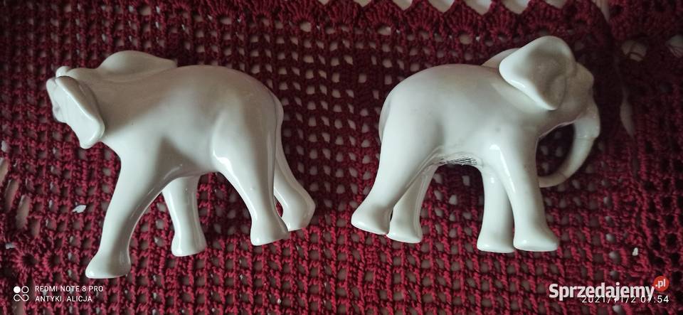 Figurka porcelanowa słoń
Biała porcelana Gdańsk sprzedam