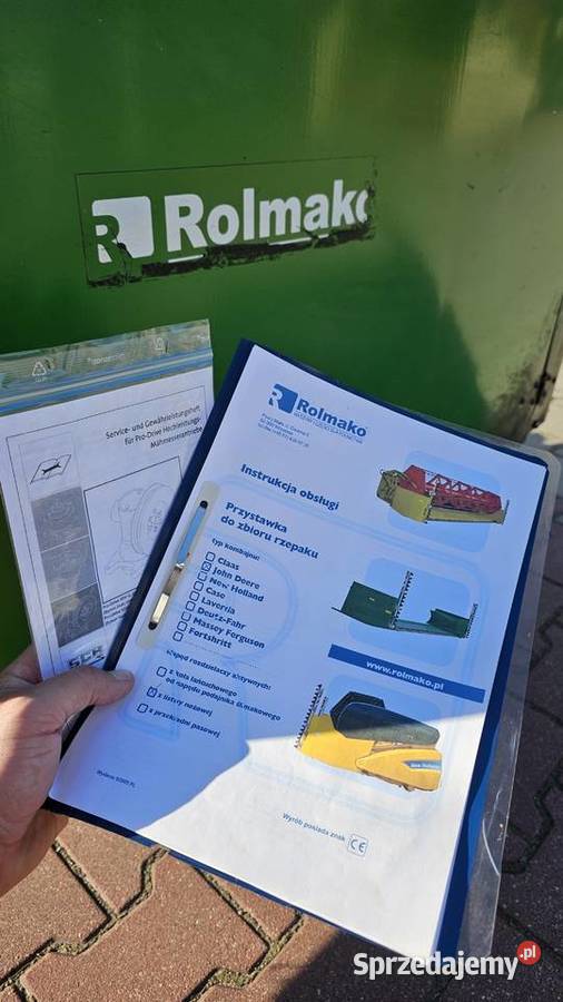 Stół do rzepaku Rolmako do hedera John Deere 316