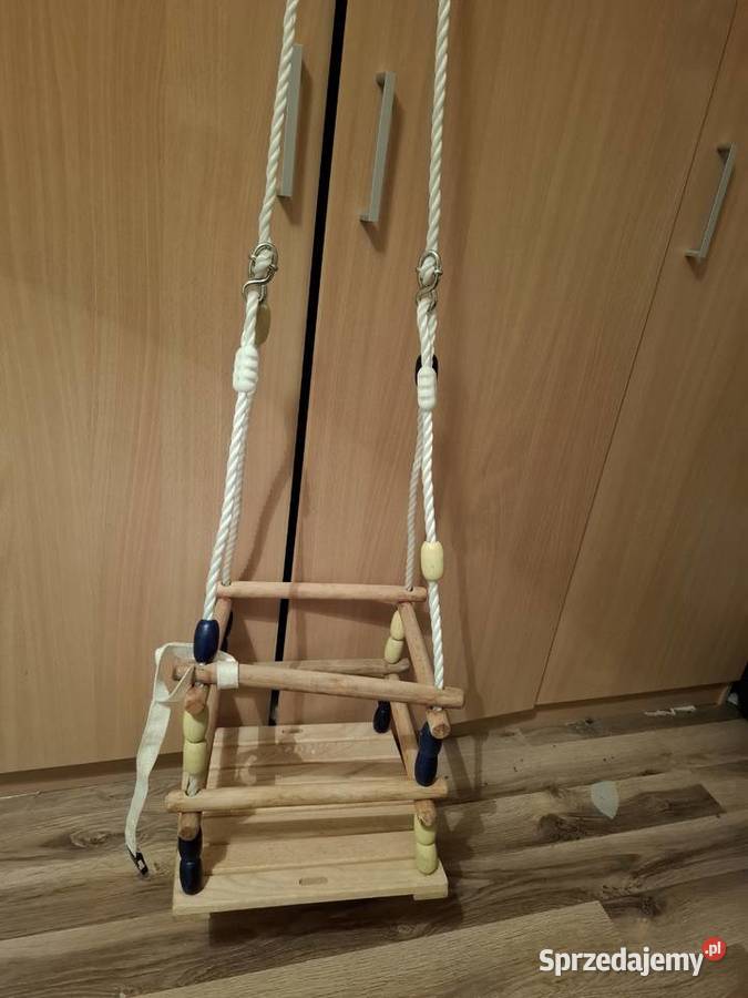 Chuśtawka drewniana dziecka Kraków