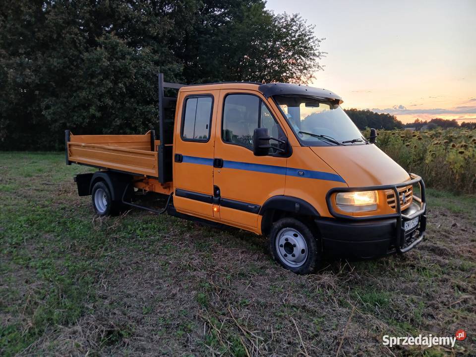 RENAULT mascott blokada mostu brygadówka kiper nieuszkodzony Mielec