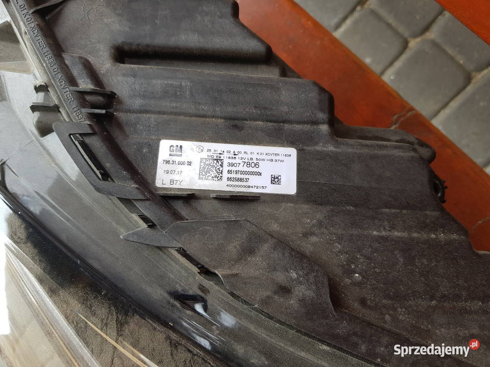 Lampa lewa Full Led Opel Astra K 17r Europa Białaczów