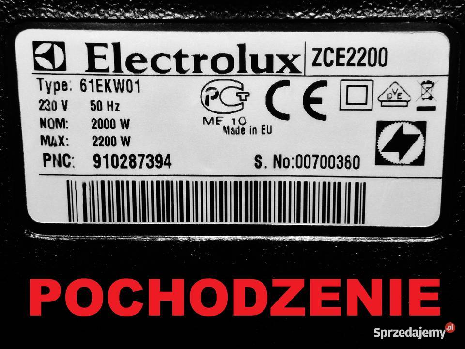 Moduł sterowania odkurzacza Electrolux Power kujawsko-pomorskie Bydgoszcz