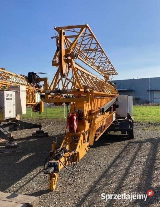 ŻURAW SZYBKOMONTUJĄCY Liebherr 13 HM1 DźWIG Poznań