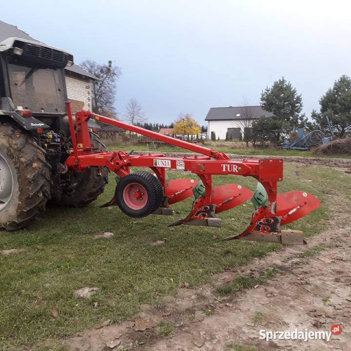 Pług Unia Grudziądz tur 4 agromasz lemken Bychawa