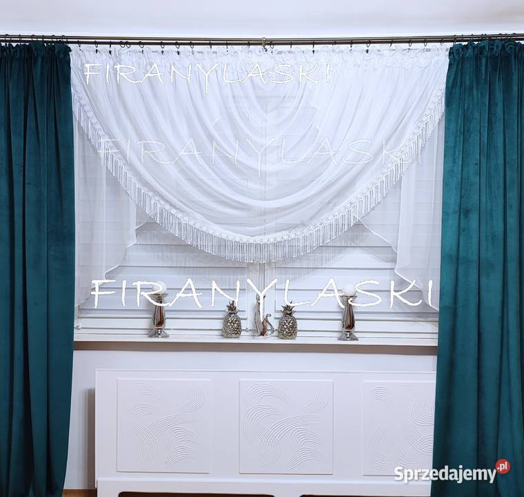 Firana firanka 600x155 firany do salonu pokoju Nowa Sól sprzedam