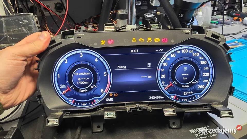 Audi VW Virtual Cockpit NAPRAWA Wyświetlacza Szczecinek