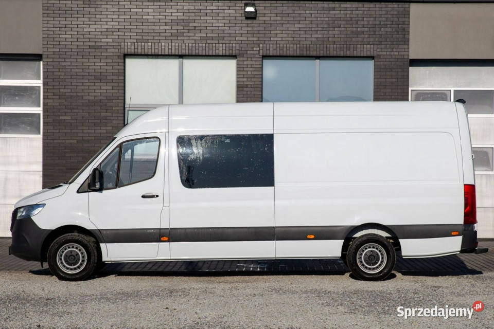 Mercedes Sprinter 7OSÓB BRYGADOWY L3H2 Długi biały Jarocin sprzedam