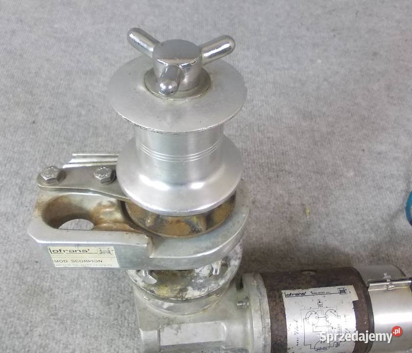 Winda kotwiczna Lofrans Scorpion komplet wielkopolskie Leszno