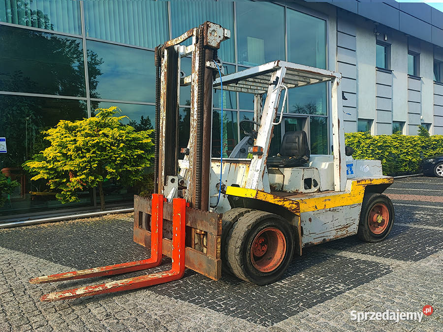 Wózek widłowy Fiat DI 60 C 6 ton diesel duplex Kęty