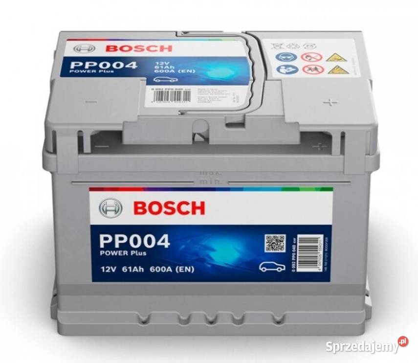 Akumulator 61Ah 600A EN Bosch PP004 P Kościerzyna