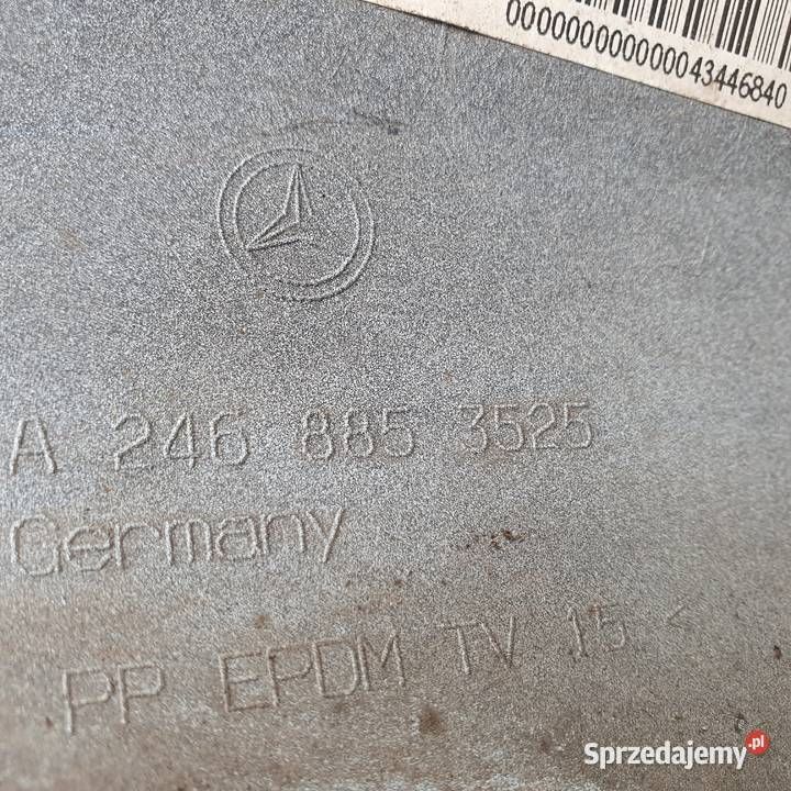 BKLASA W246 ZDERZAK TYŁ TYLNY PDC A2468853525 Trzciel