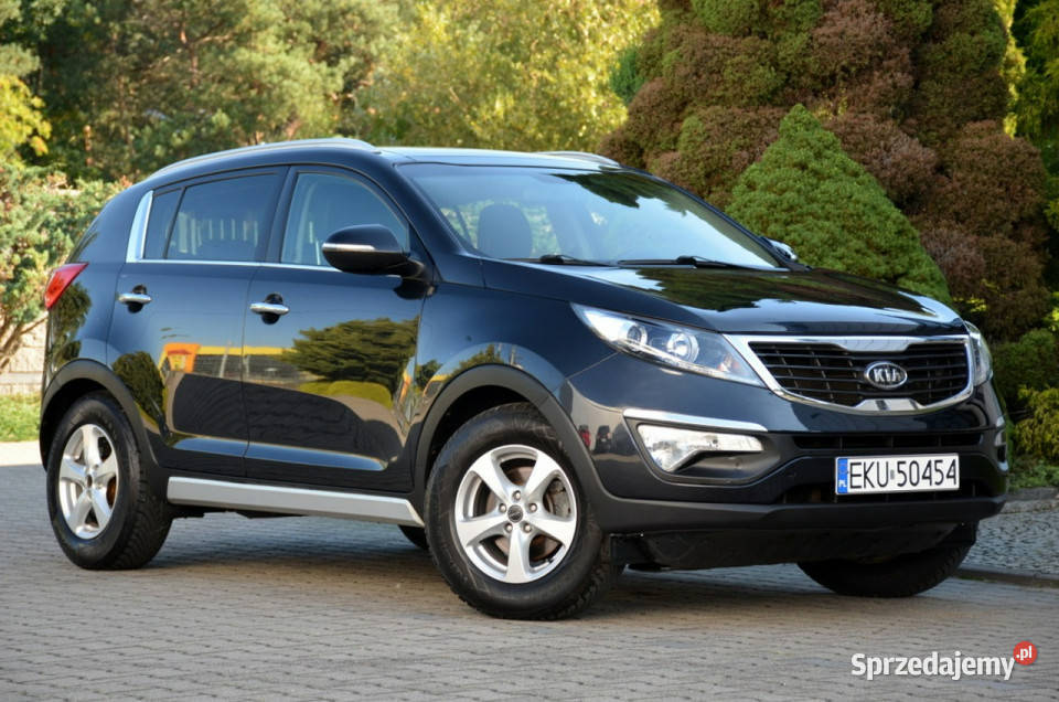 Kia Sportage Czarna Super Stan 20i 163 Serwis