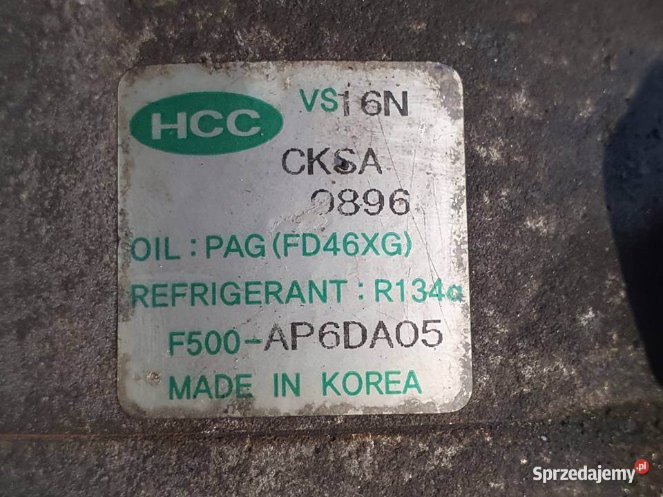 SPRĘŻARKA KLIMATYZACJI Kia Ceed 20 CRDI