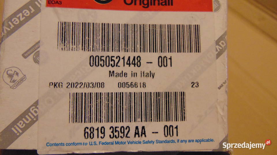 Znaczek logo Alfa Romeo GT Mito 159 50521448 podlaskie