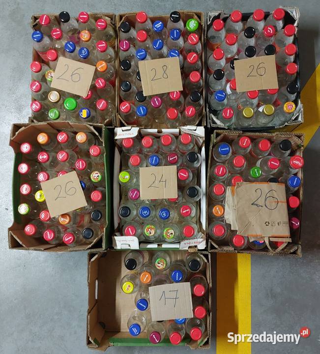 butelki szklane na soki 300 ml ponad 170 sztuk Dom i Ogród sprzedam