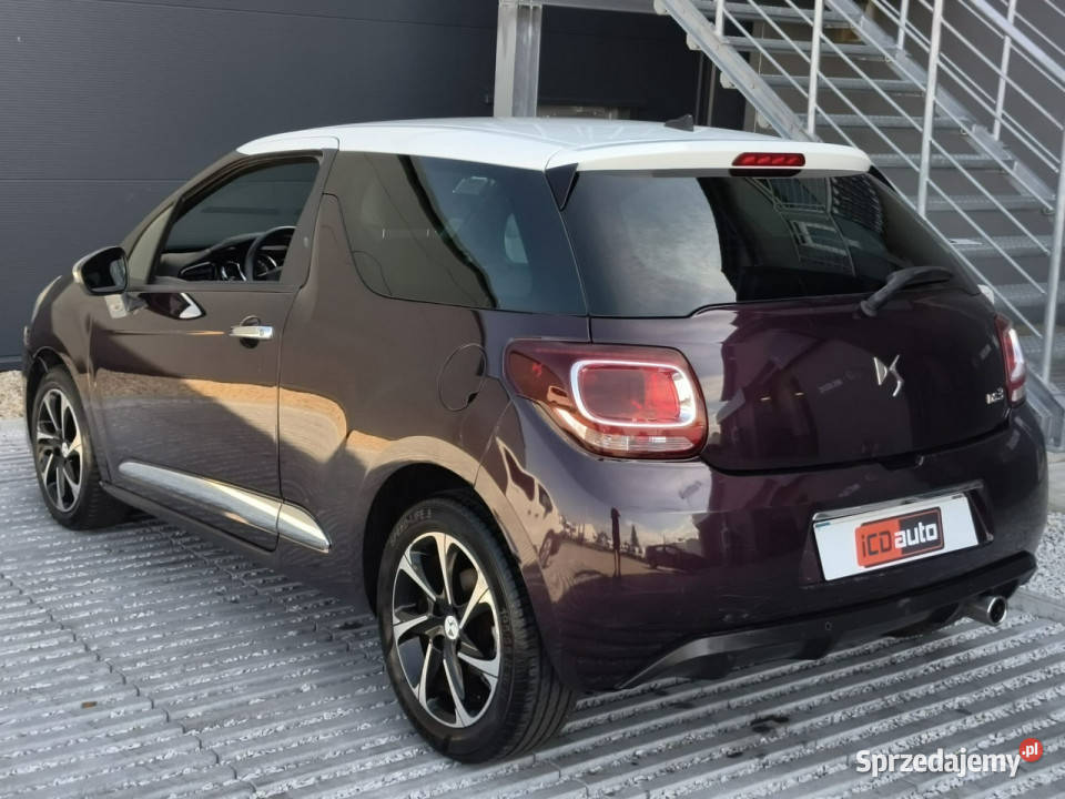 DS Automobiles DS 3 12TURBO 110 DS3 klima ledy 164897km Kęty