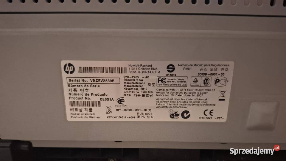 Drukarka laserowa HP P1102 Lublin sprzedam