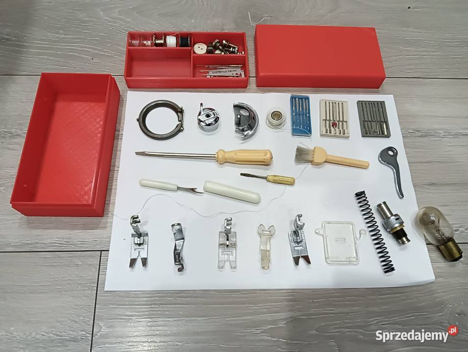 maszyna do szycia łucznik sam przybornik Dom i Ogród