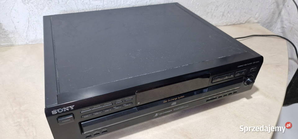 Zmieniarka odtwarzacz CD Sony CDPCE315 CDP CE Międzychód