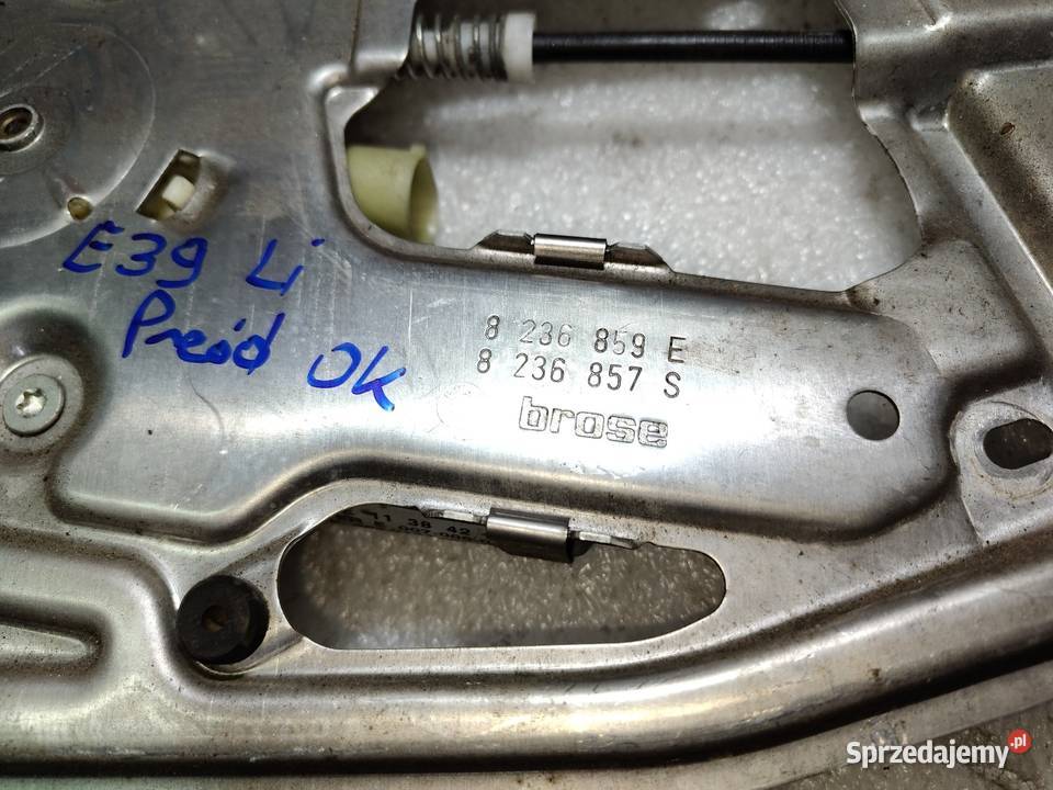 Bmw e39 podnośnik szyby przód lewy przed lift Mechanizmy opuszczania szyb sprzedam