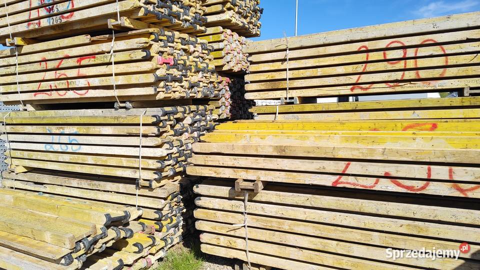 Dźwigary budowalne używany H20 szalunek stropowy Kraków