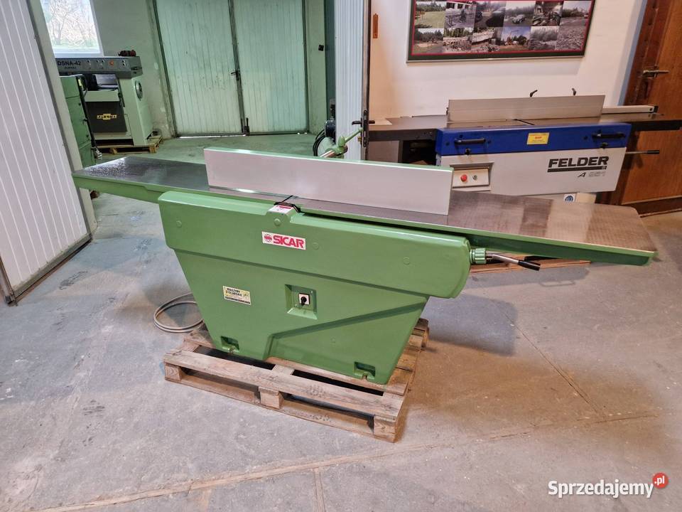 Wyrówniarka SICAR 410mm heblarka strugarka Kalwaria Zebrzydowska
