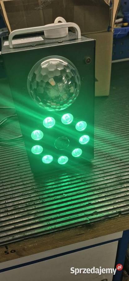 Wytwornica dymu led par kula 3w1 Konin