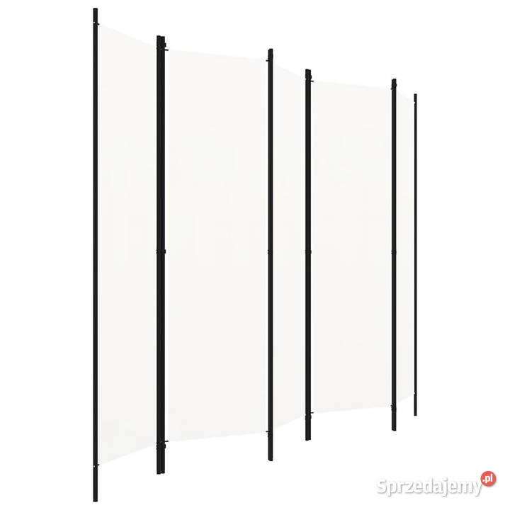 Parawan 5panelowy biały 250 x 180 WM320723 Pozostałe Warszawa